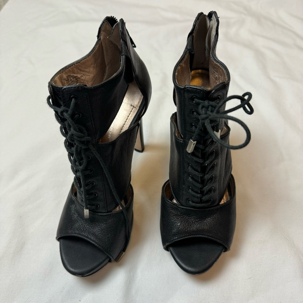 BCBGeneration Lace up Heels